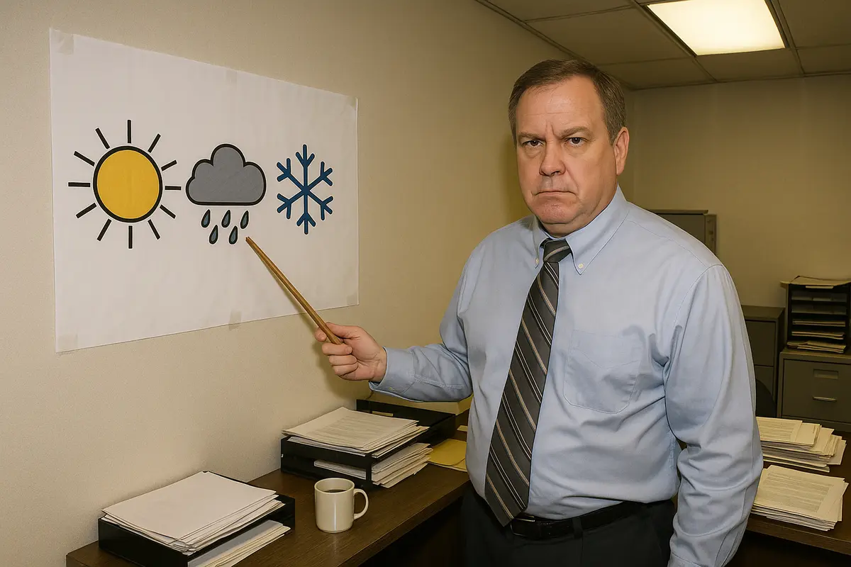 Today's Forecast: Sunny and 70, Then Snow, Then Unseasonably Warm Again by Dinner